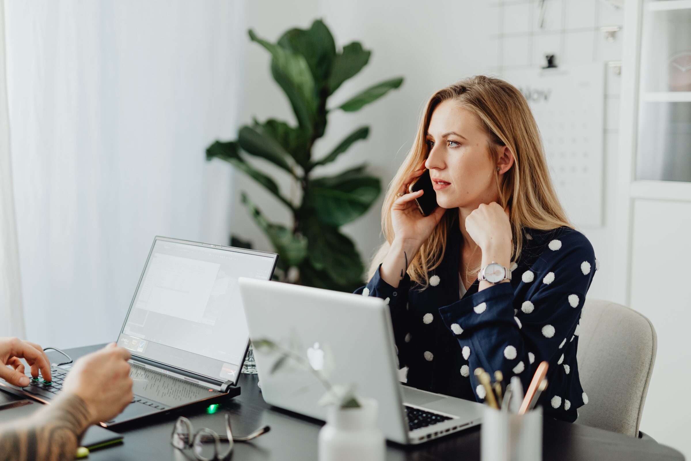 Woman exercising her indemnification clause